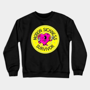 Motion Sickness Survivor - Meniere's Disease Awareness Crewneck Sweatshirt